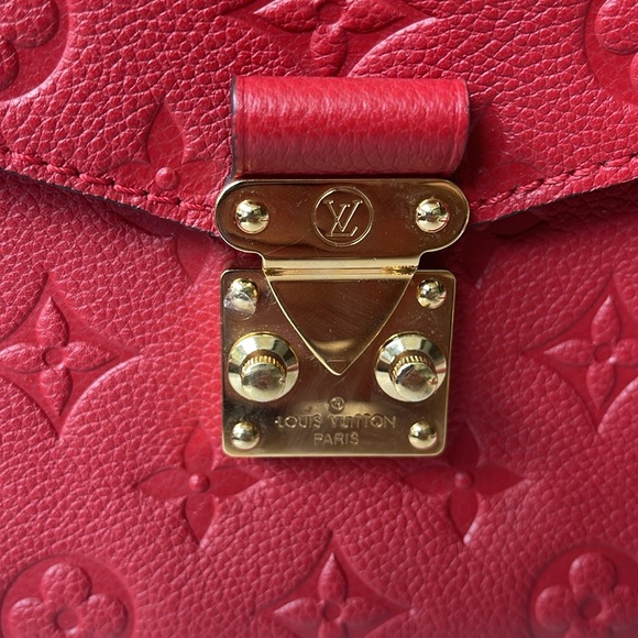 Louis Vuitton red mm monogram Empreinte - Picture 2 of 7